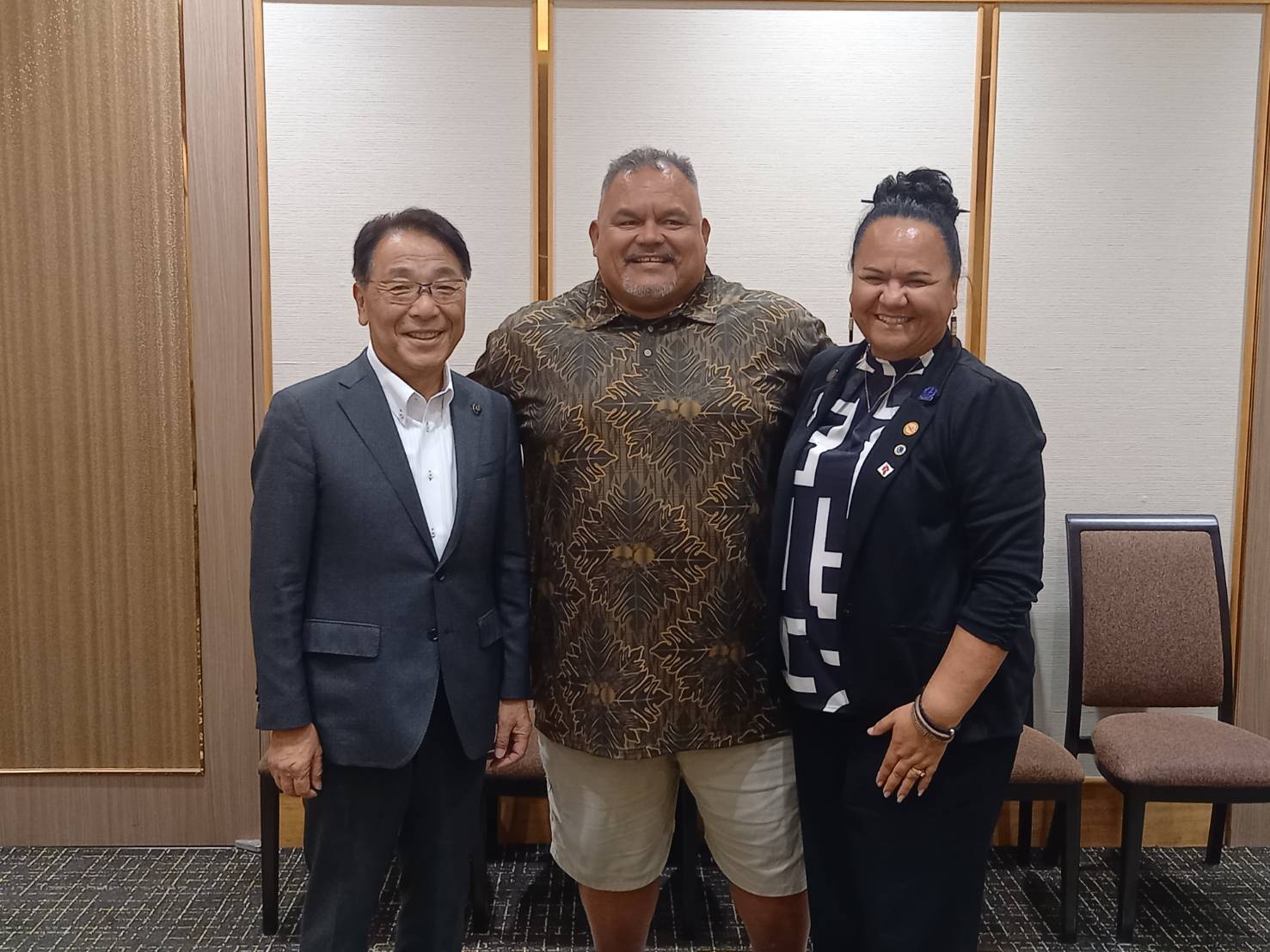 ハワイ郡関係者市長訪問