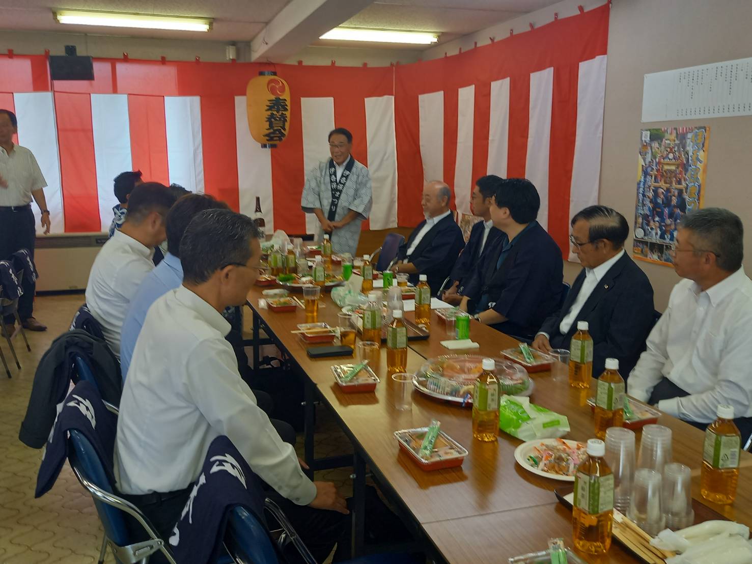 伊香保まつり軽食会