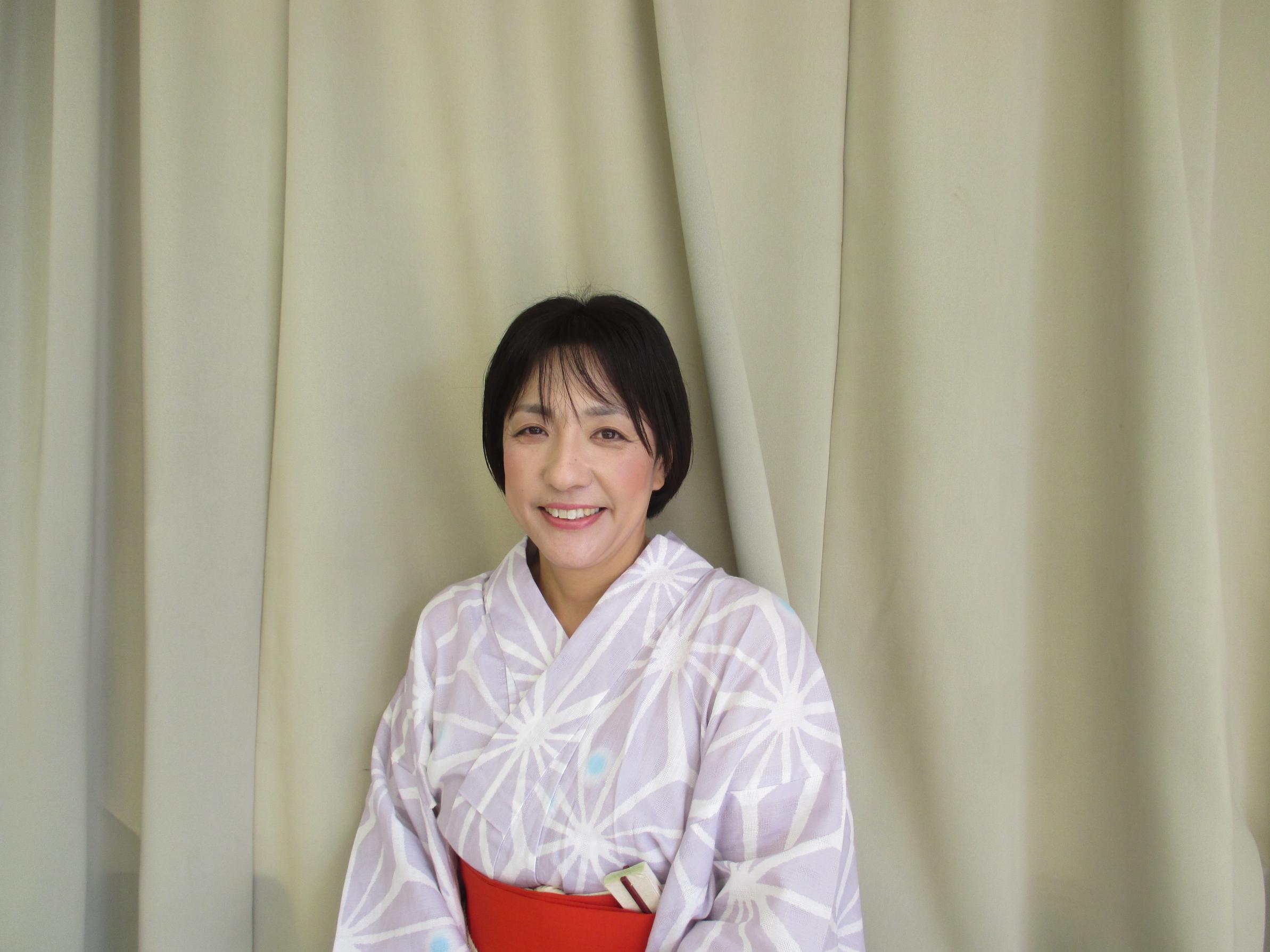 子ども歌舞伎指導者の写真