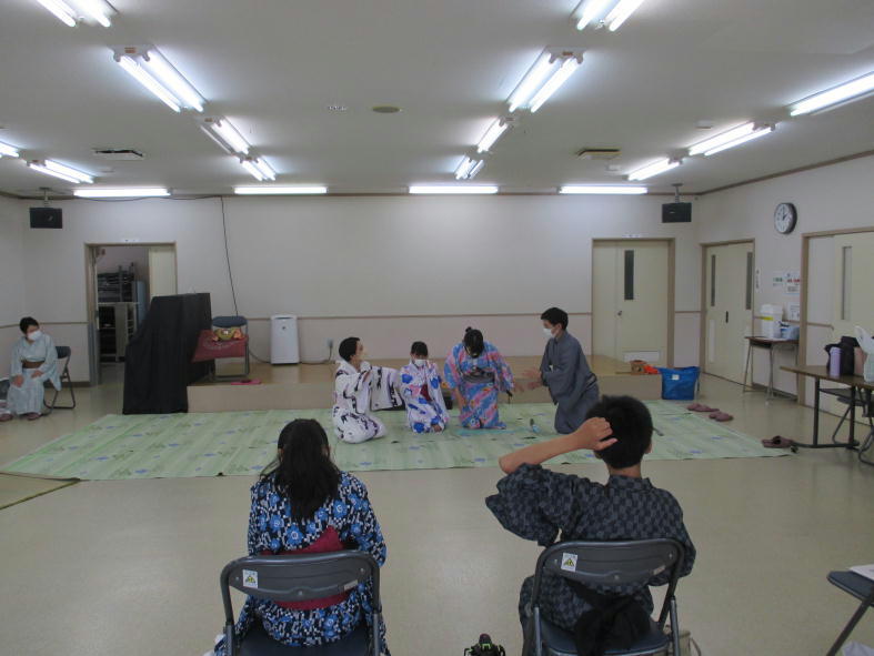 立ち稽古写真