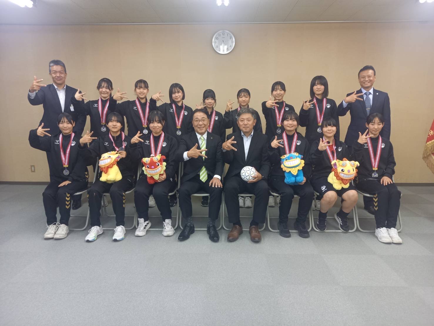 渋川フェニックス全国中学校体育大会出場報告会2 渋川フェニックス全国中学校体育大会出場報告会2