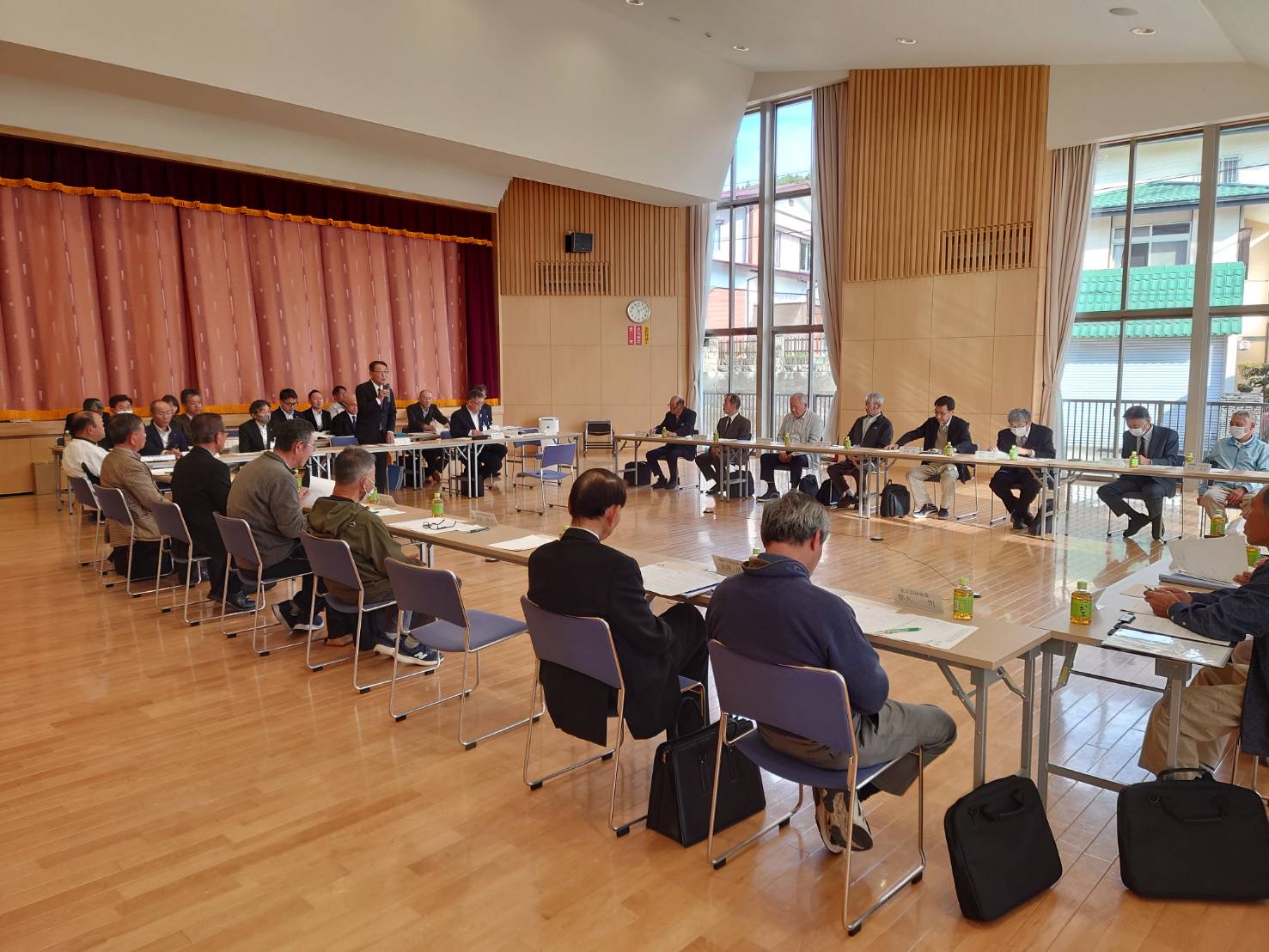 自治会長懇談会(赤城地区) 自治会長懇談会(赤城地区)