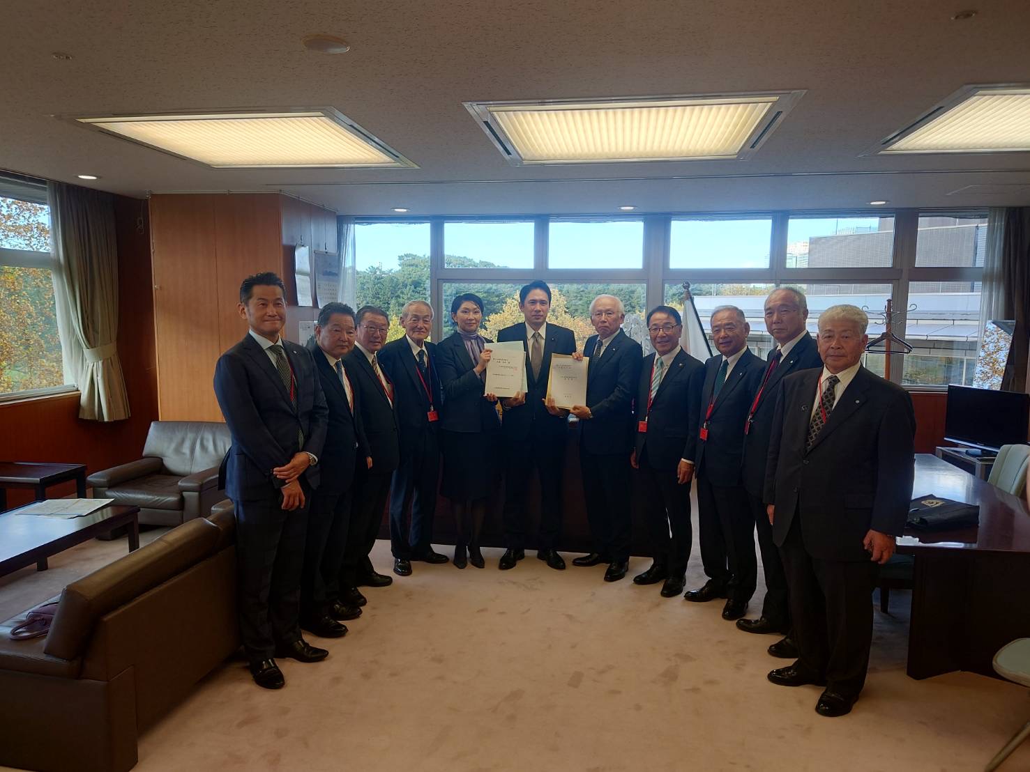 群馬県治山林道協会要望活動2 群馬県治山林道協会要望活動2