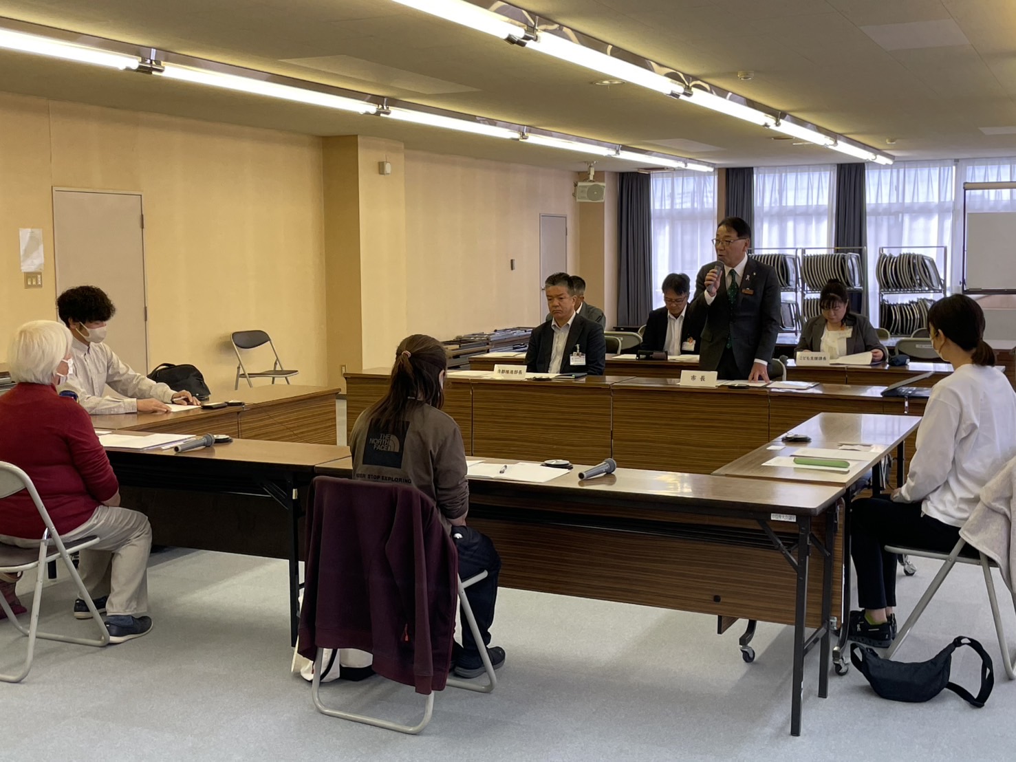 群馬県保育問題連絡会との懇談 群馬県保育問題連絡会との懇談