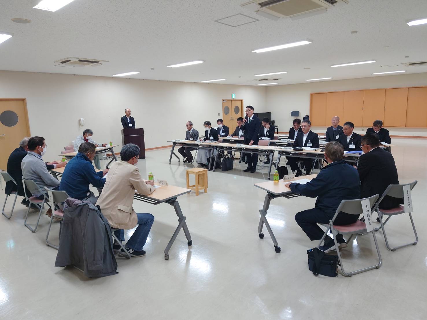 自治会長懇談会(小野上地区) 自治会長懇談会(小野上地区)
