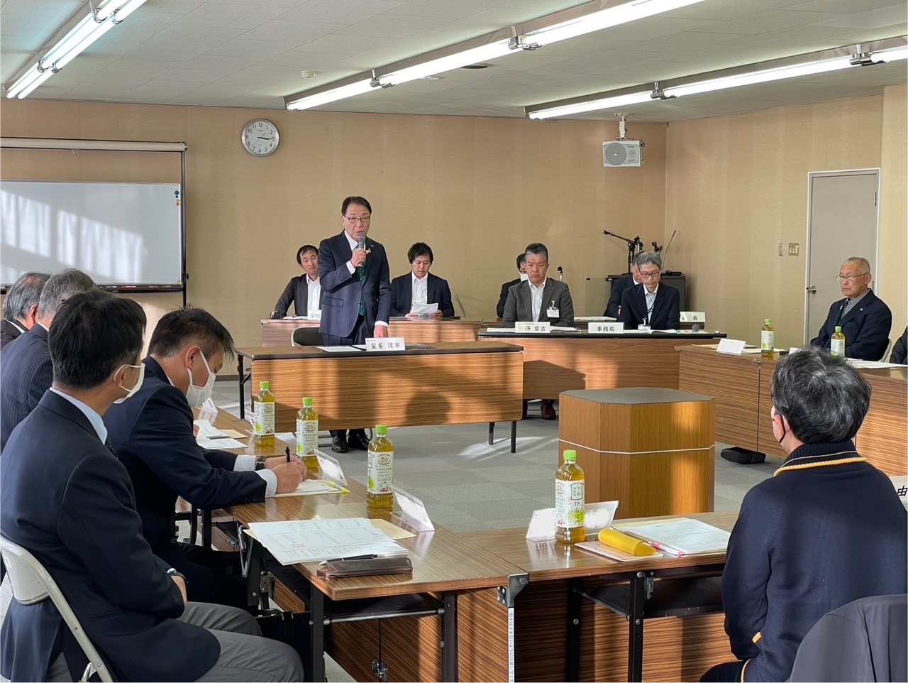 渋川市スポーツ推進審議会委員任命式 渋川市スポーツ推進審議会委員任命式