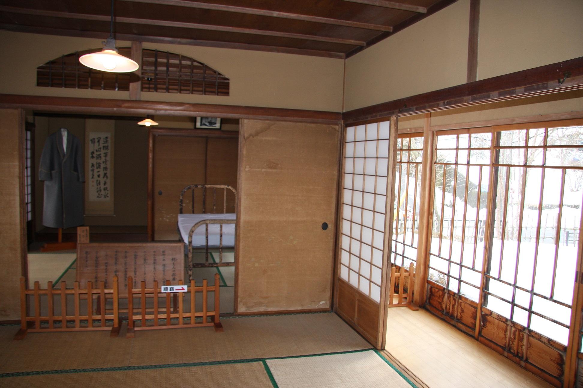 写真：記念館終えんの部屋