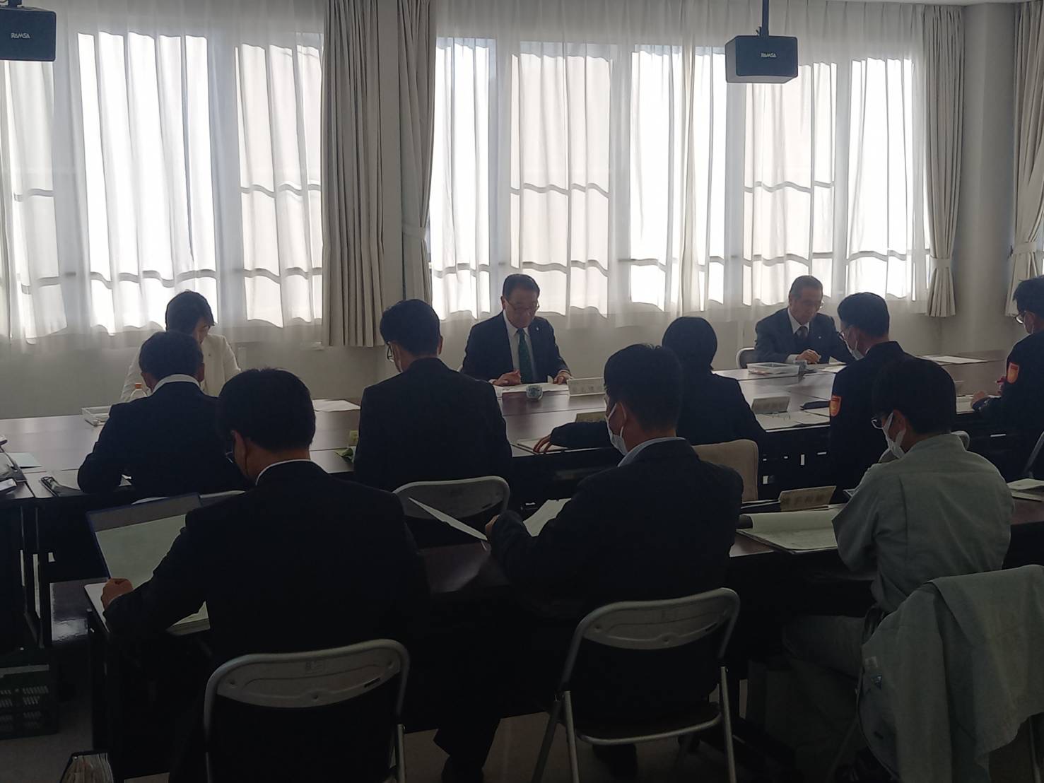 広域組合新年度予算及び2月補正予算の管理者・副管理者査定