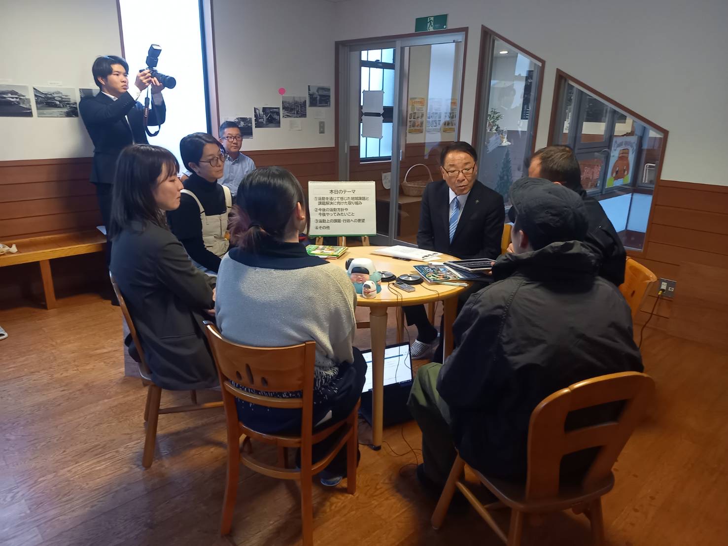 市長と地域おこし協力隊の意見交換会