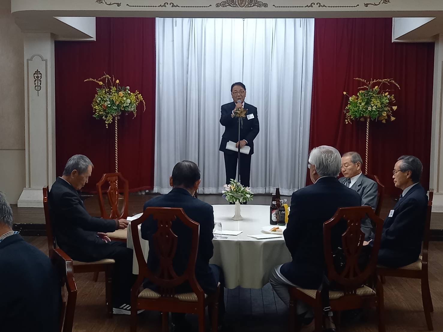 渋川地区自治会連合会忘年会