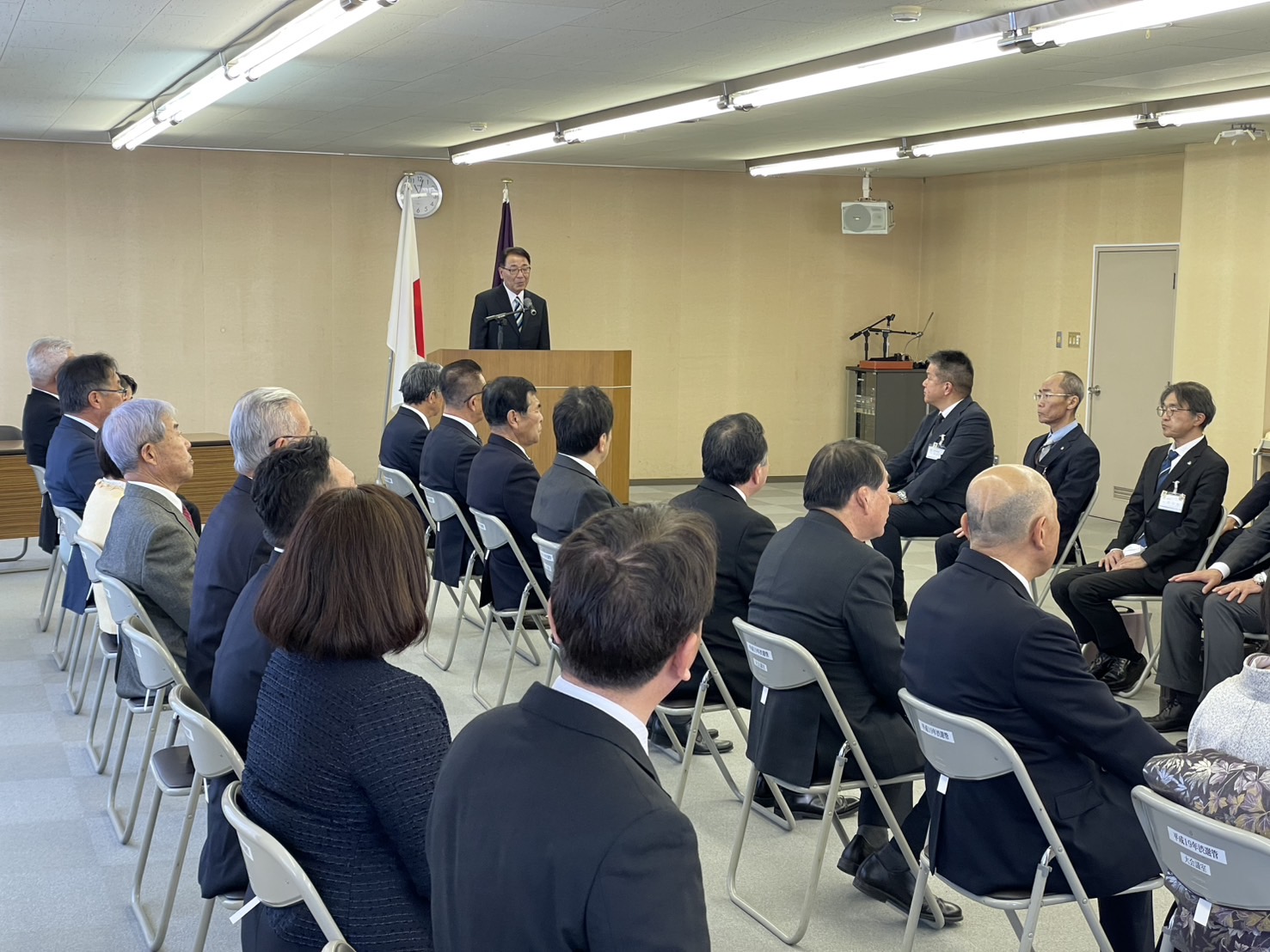 市議会と当局との年賀交換会 市議会と当局との年賀交換会