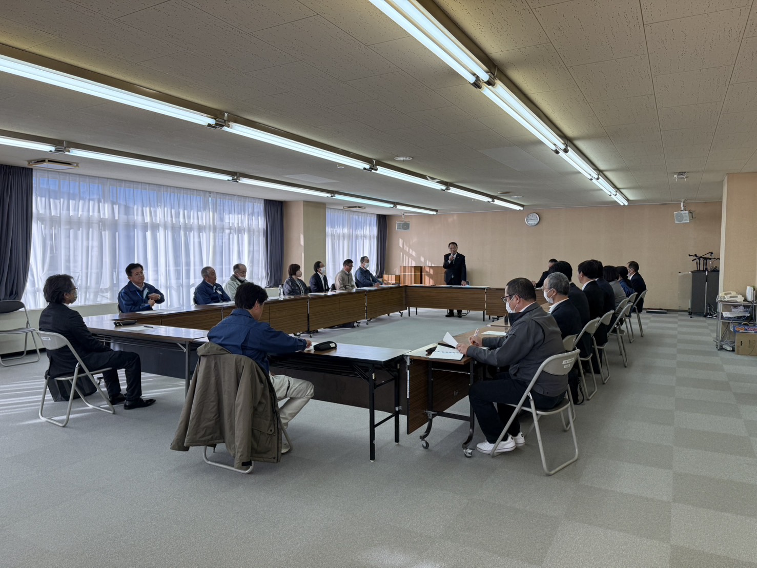 市長と職員との懇談2 市長と職員との懇談2