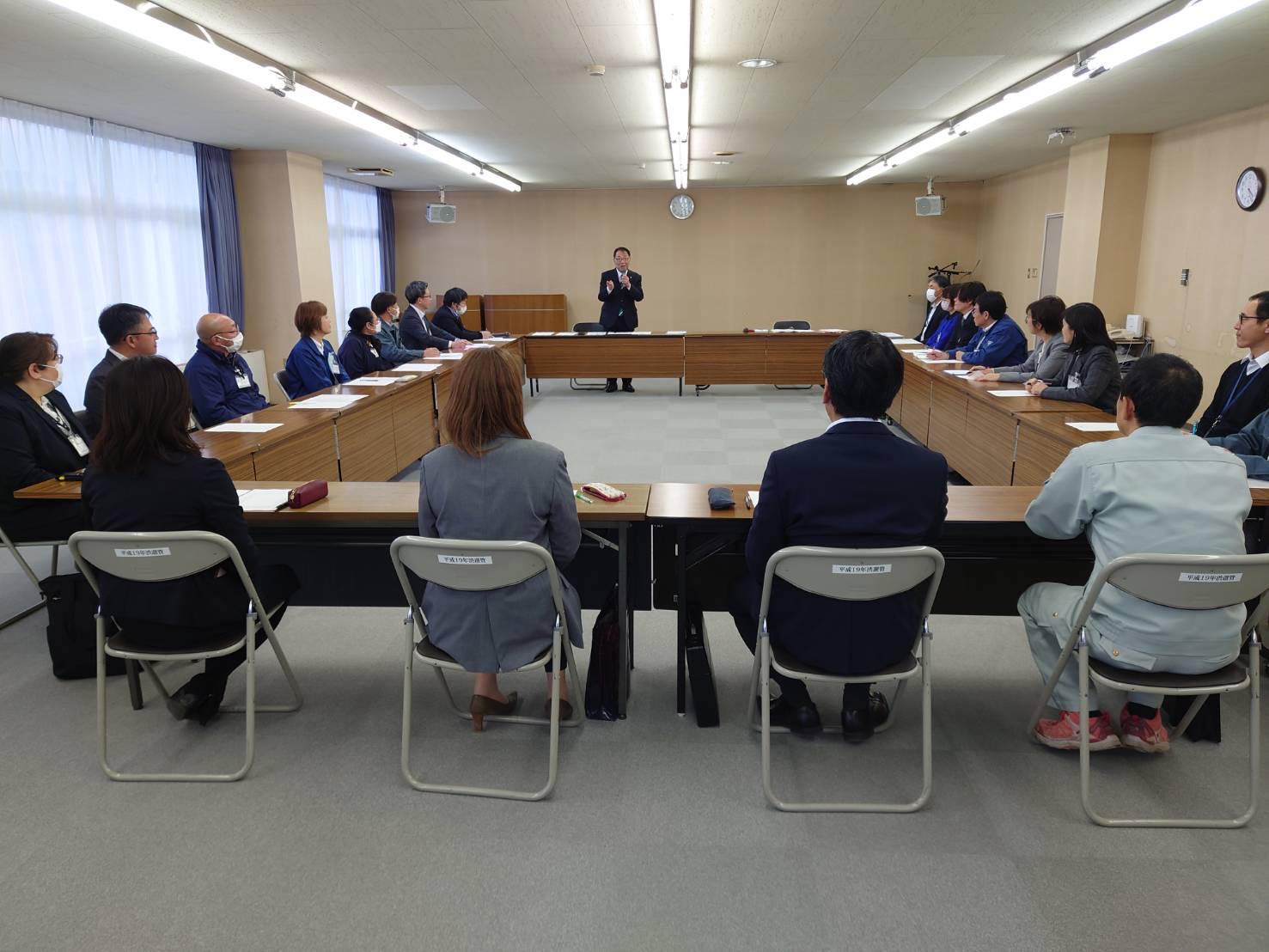 市長と職員との懇談3 市長と職員との懇談3