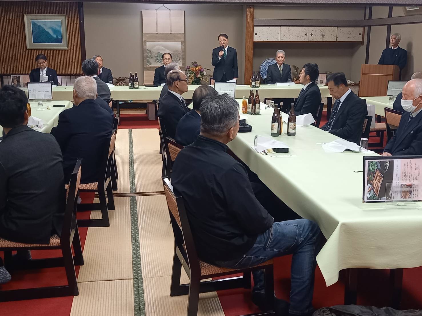 渋川職業訓練協会新年会 渋川職業訓練協会新年会
