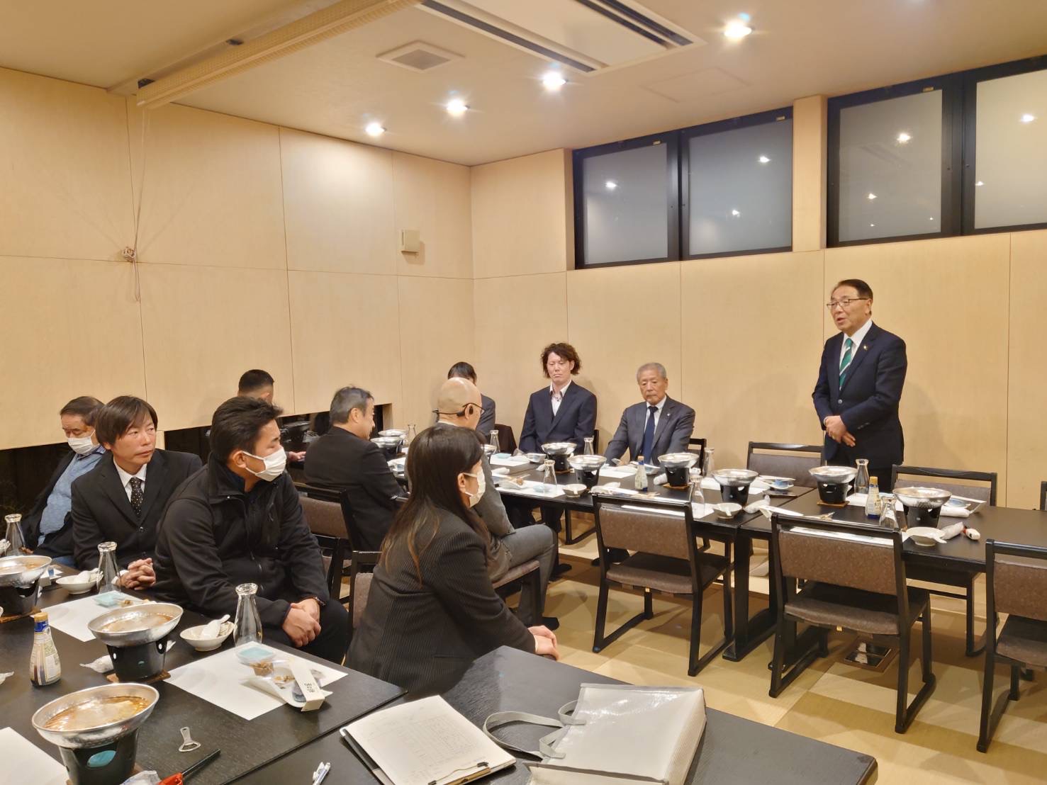 渋川管工事協同組合新年会 渋川管工事協同組合新年会