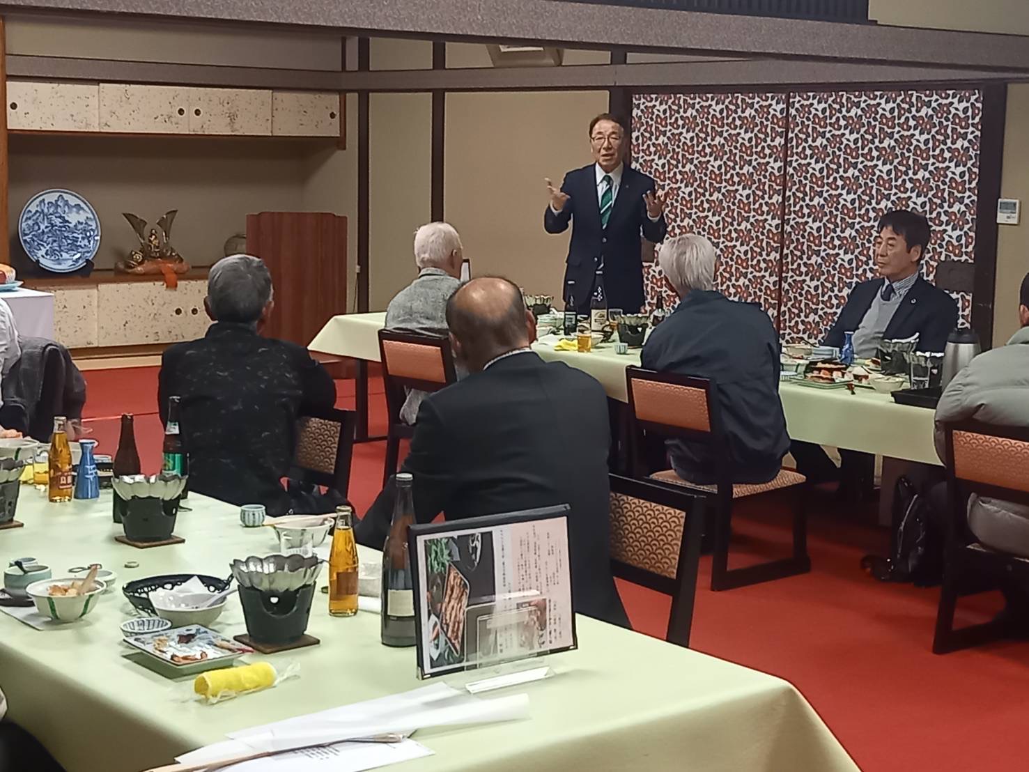 渋川地区左官組合新年祝賀会 渋川地区左官組合新年祝賀会