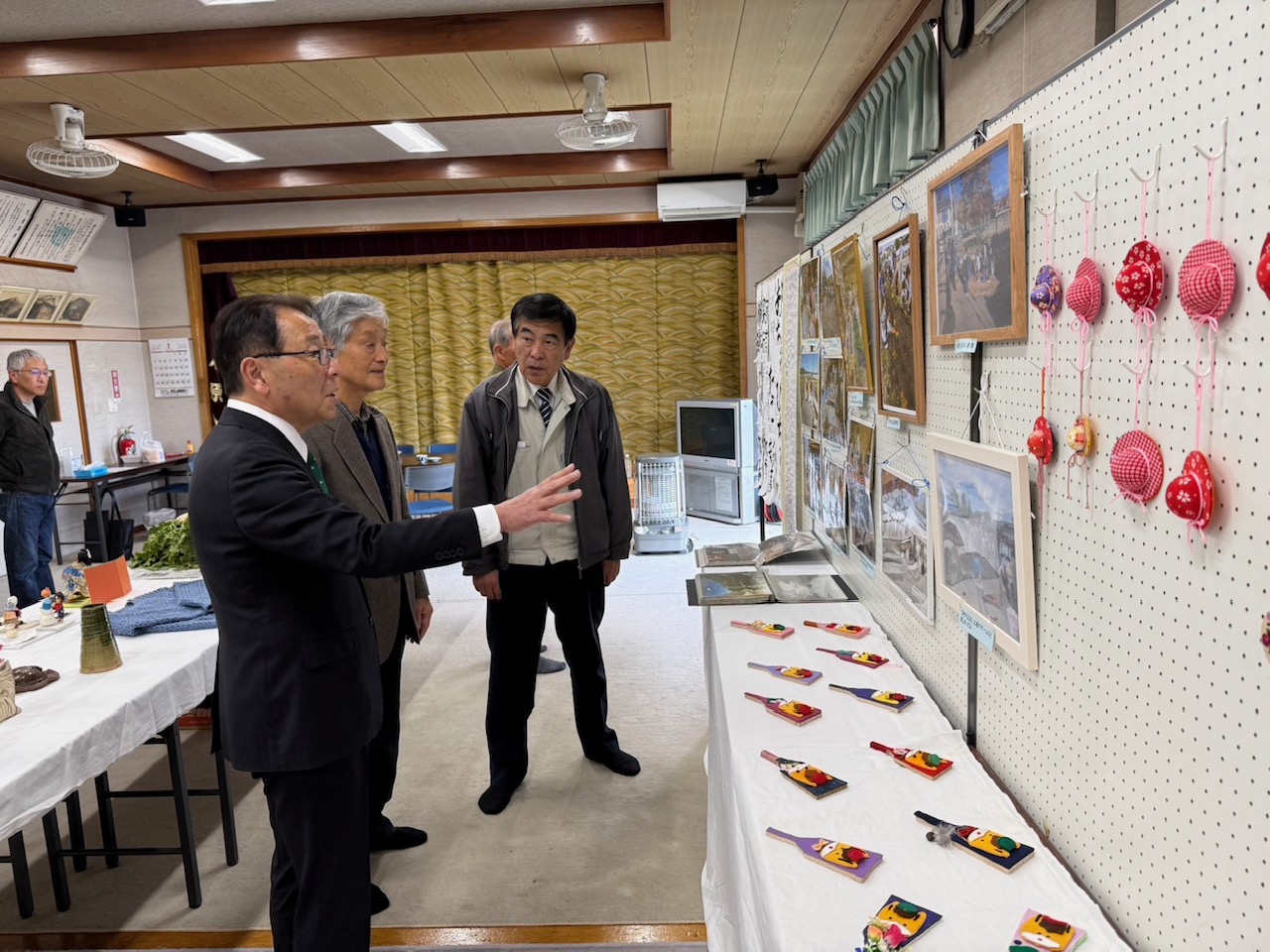 本石原自治会新春作品展 本石原自治会新春作品展