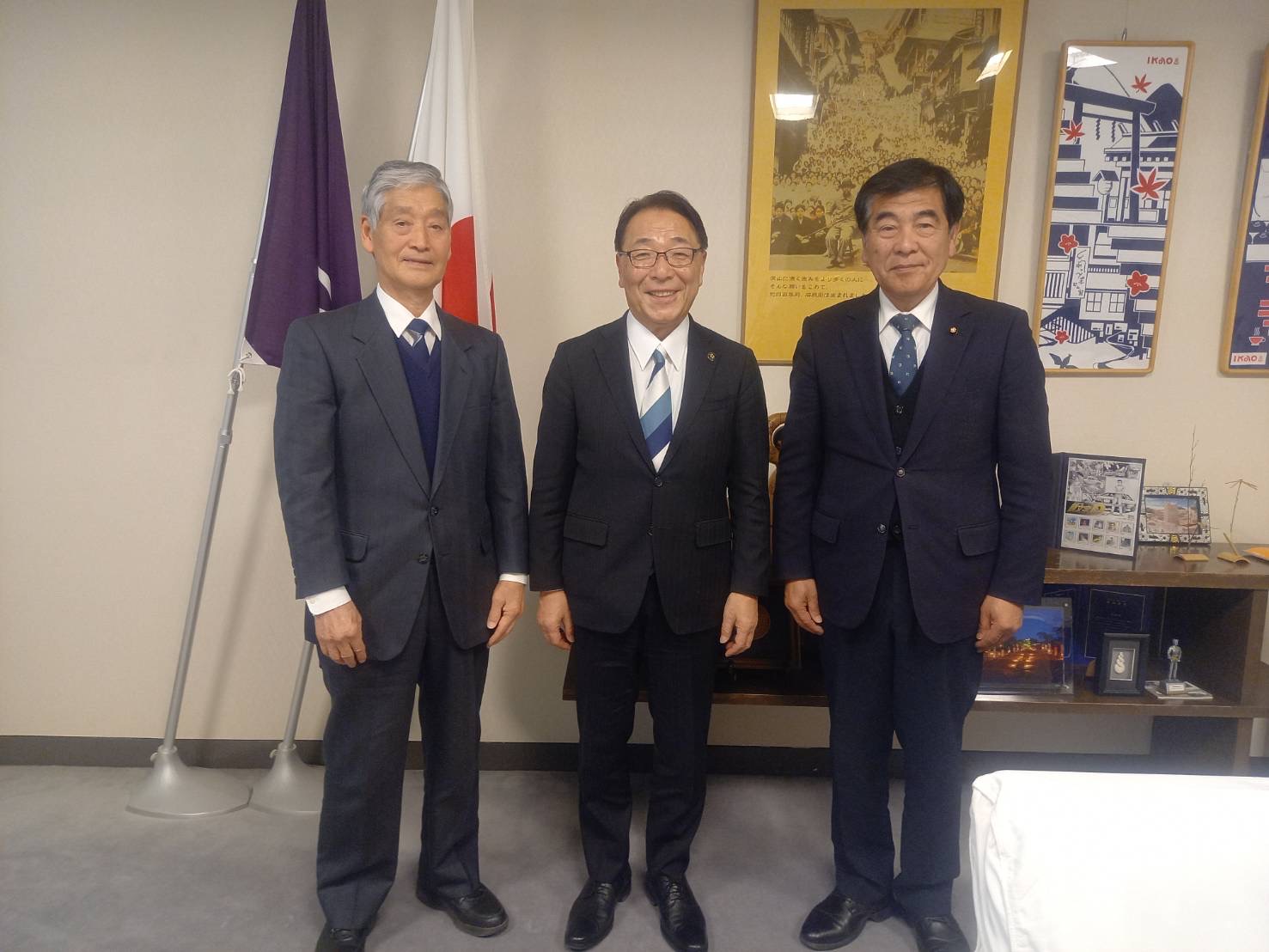 本石原自治会から要望書の提出 本石原自治会から要望書の提出