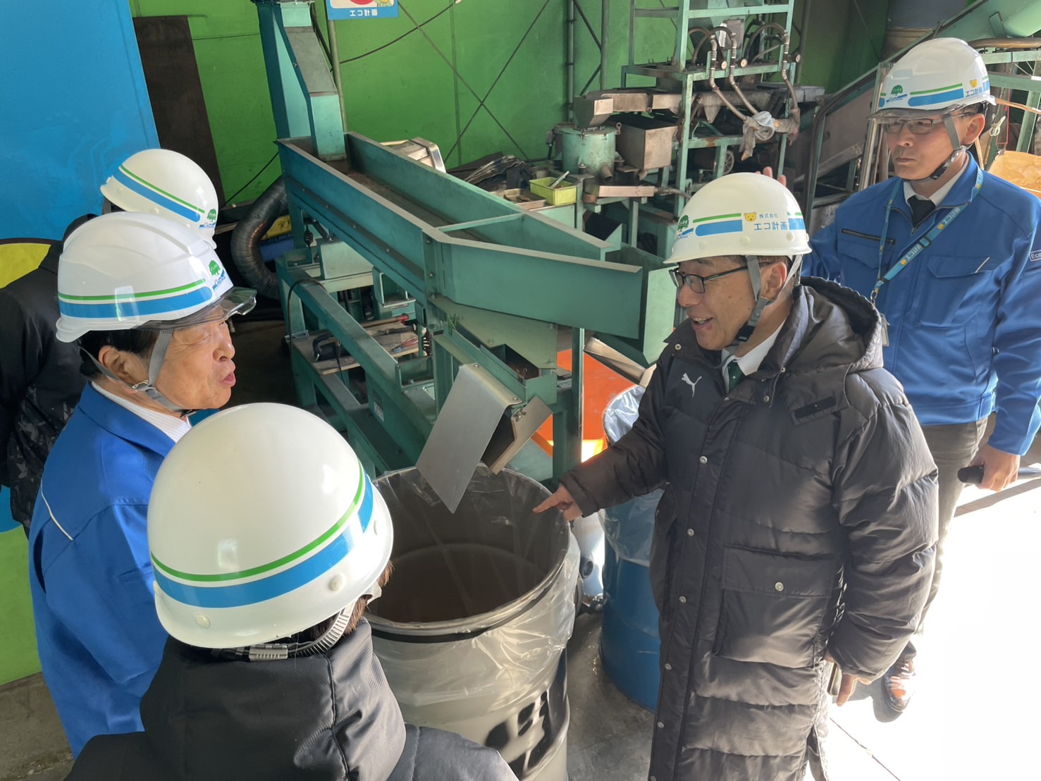 株式会社エコ計画 寄居エコスペース視察2 株式会社エコ計画 寄居エコスペース視察2