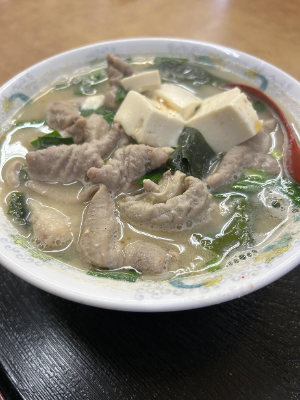 もつラーメン もつラーメン