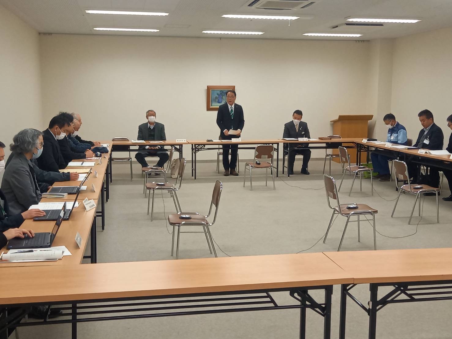 上三原田の歌舞伎舞台「創建者150年大遠忌公演」実行委員会設立式