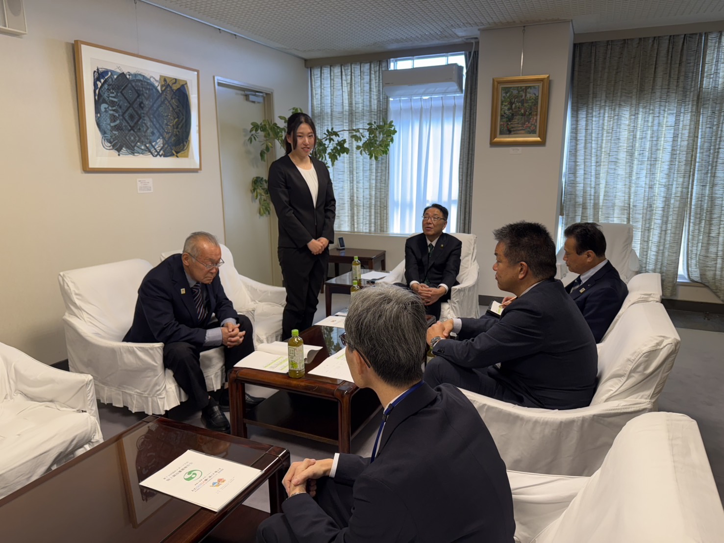 国民スポーツ大会棒高跳び優勝報告会