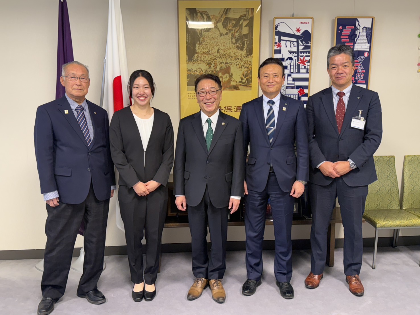 国民スポーツ大会棒高跳び優勝報告会2