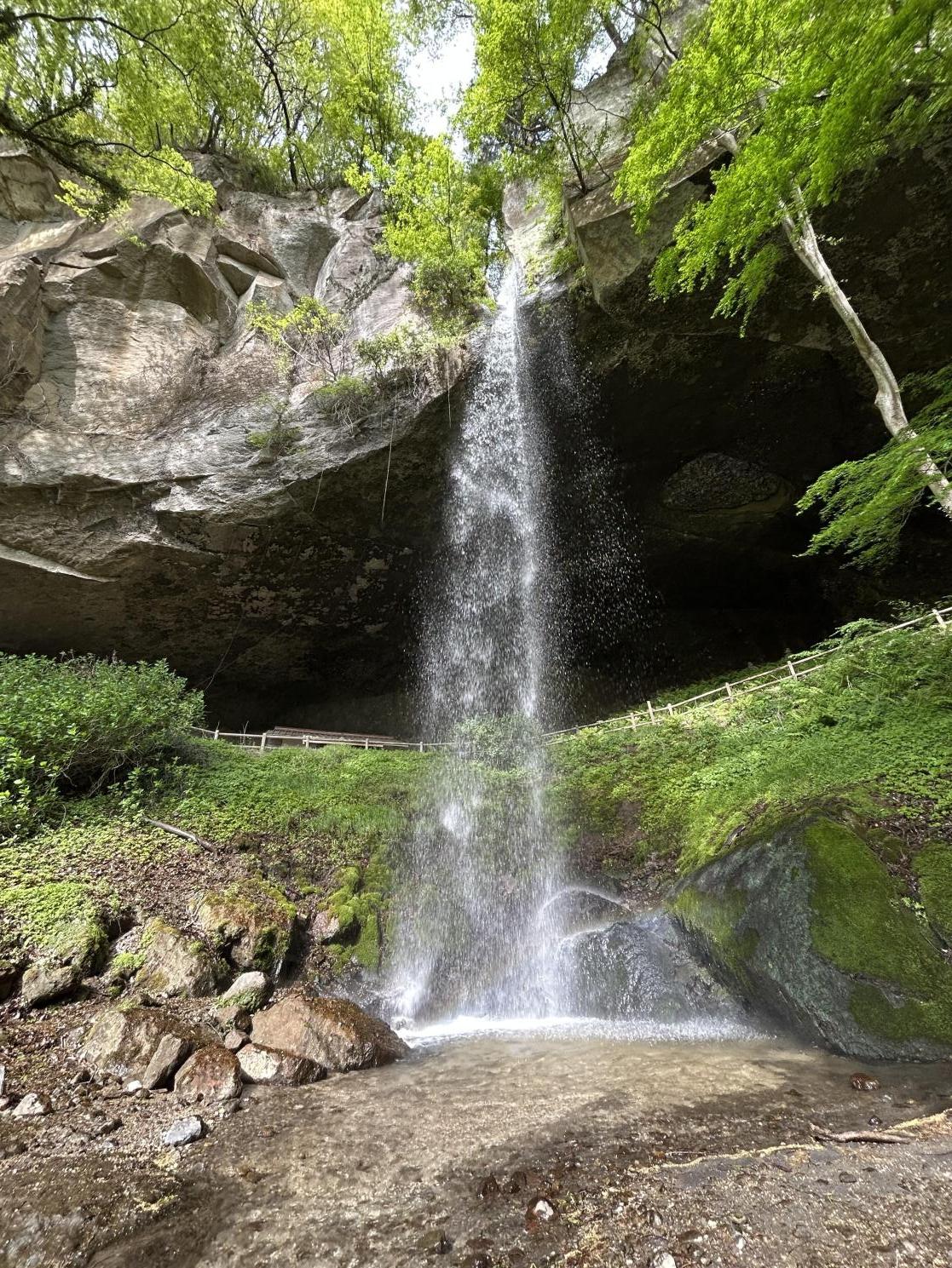 棚下不動の滝表