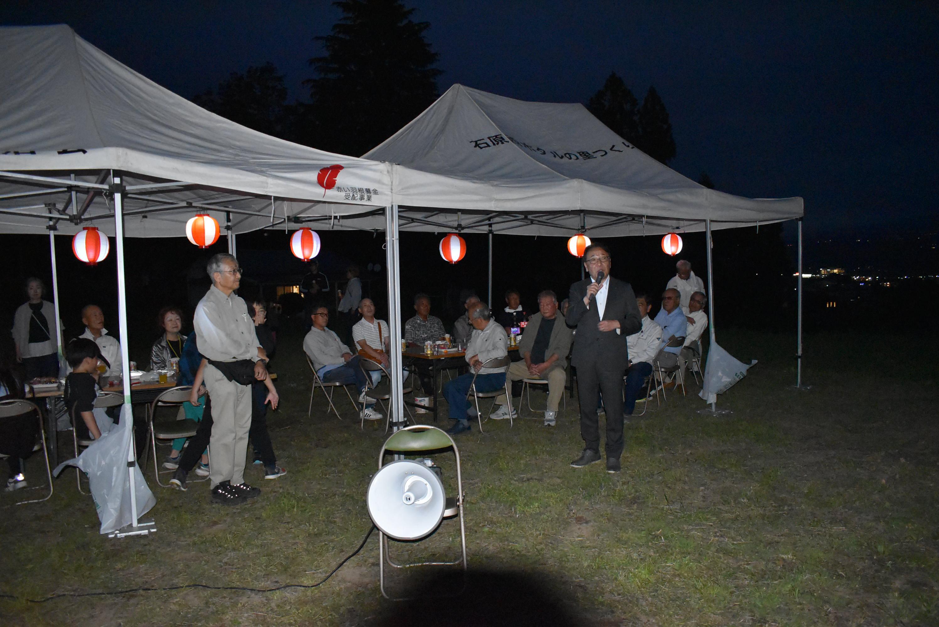 石原西ほたるの里つくりの会ほたる祭り.JPG
