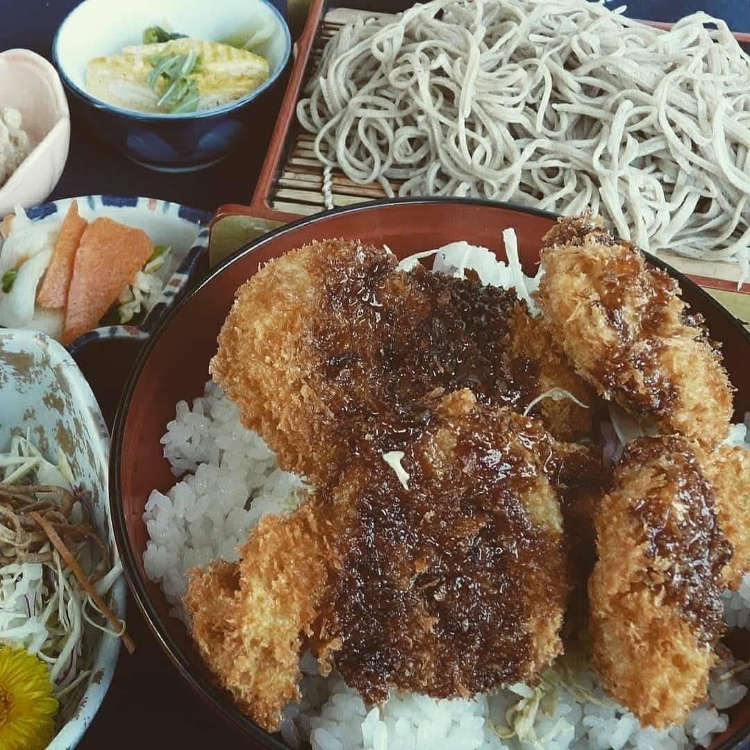 ソースヒレカツ丼セット