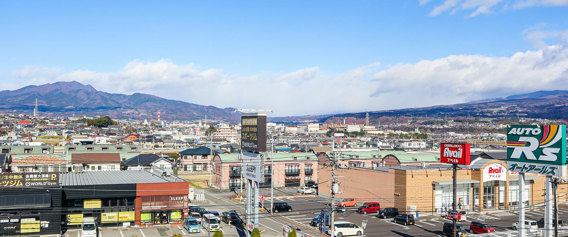 行幸田の景色